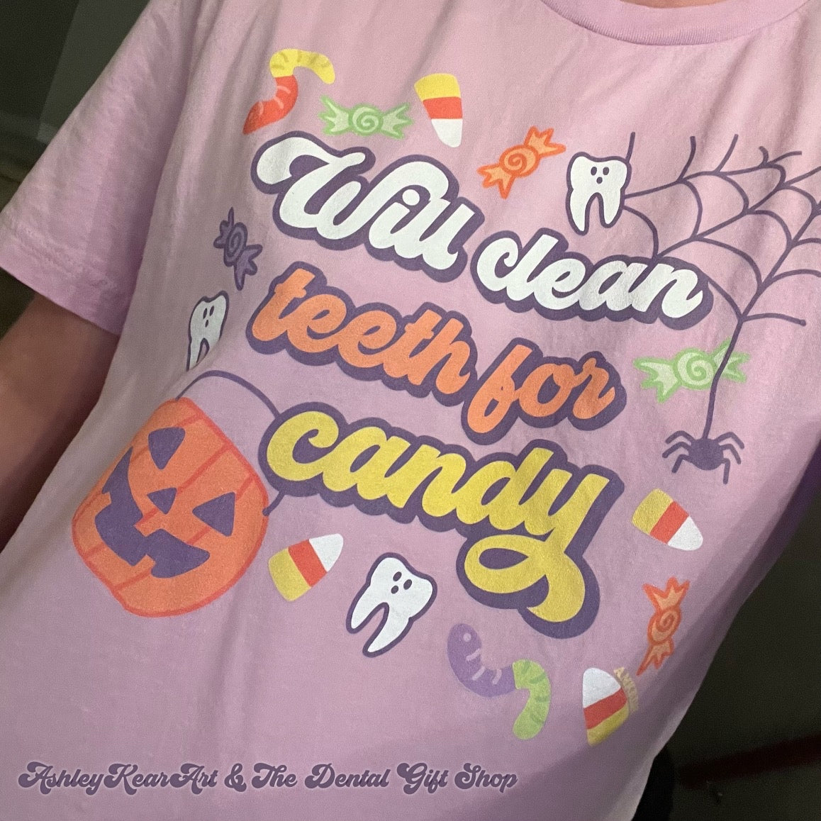 "Will clean teeth for candy" by AMK ART