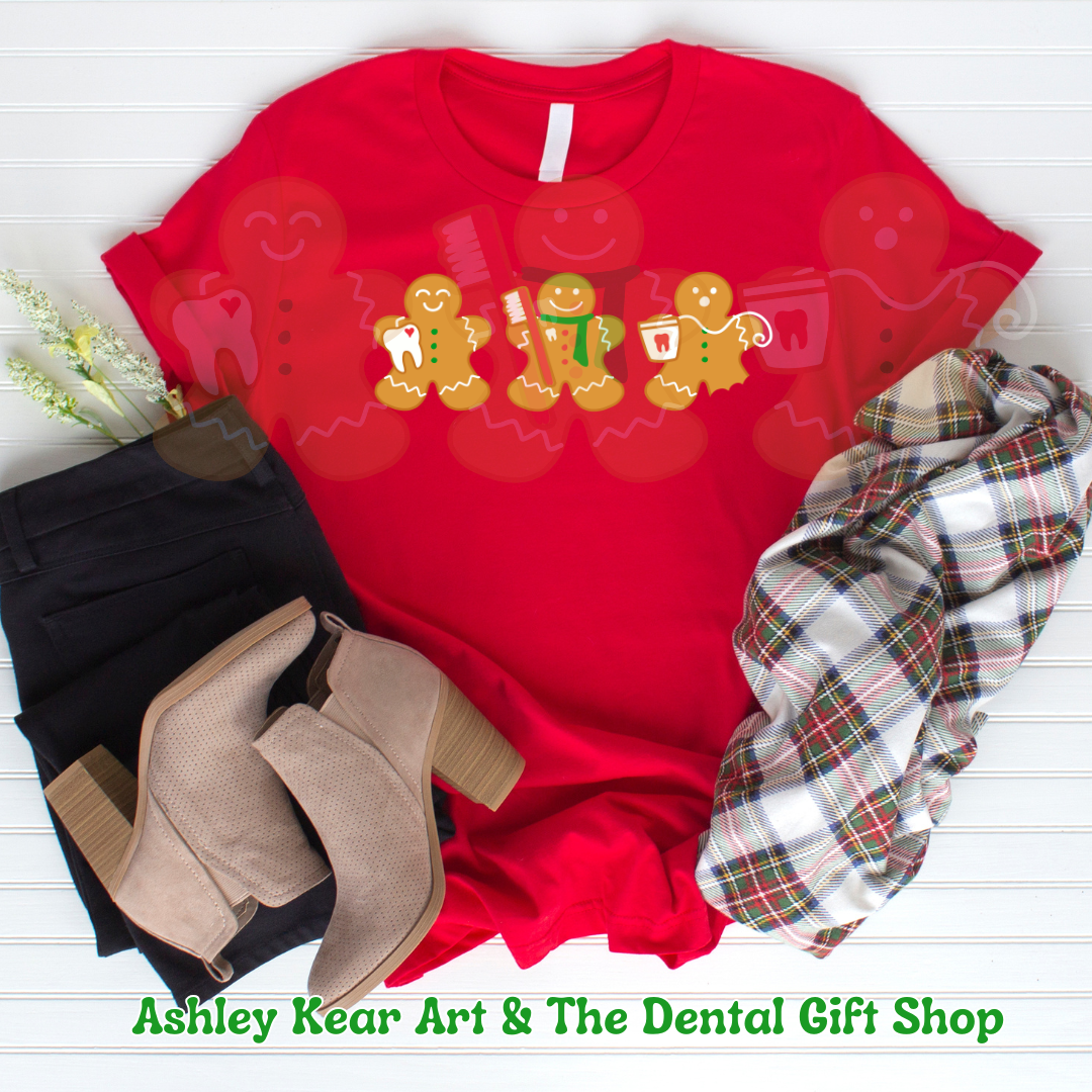 SCREEN DTF: Dental Gingerbread