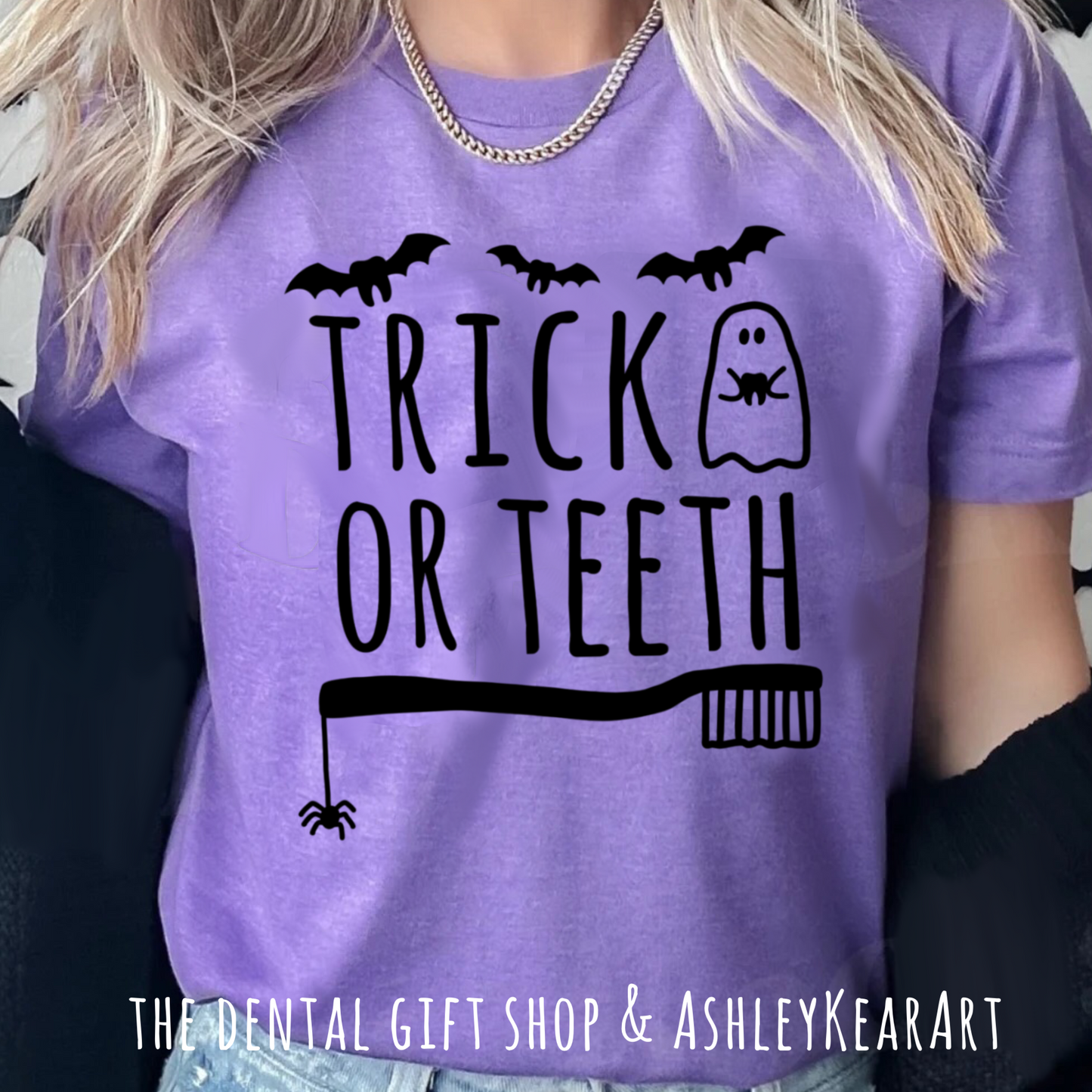 Trick or Teeth Design by AMK Art