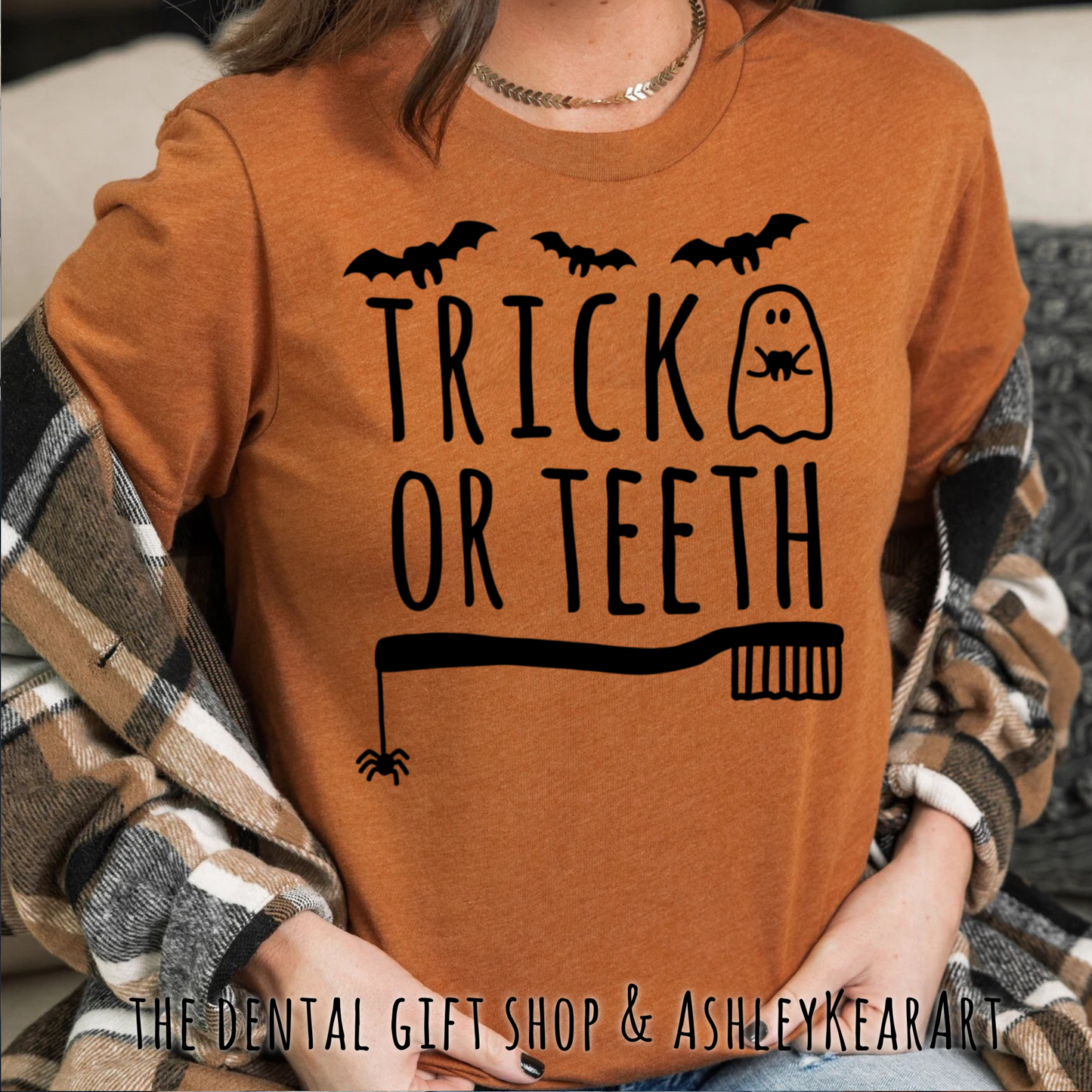 Trick or Teeth Design by AMK Art