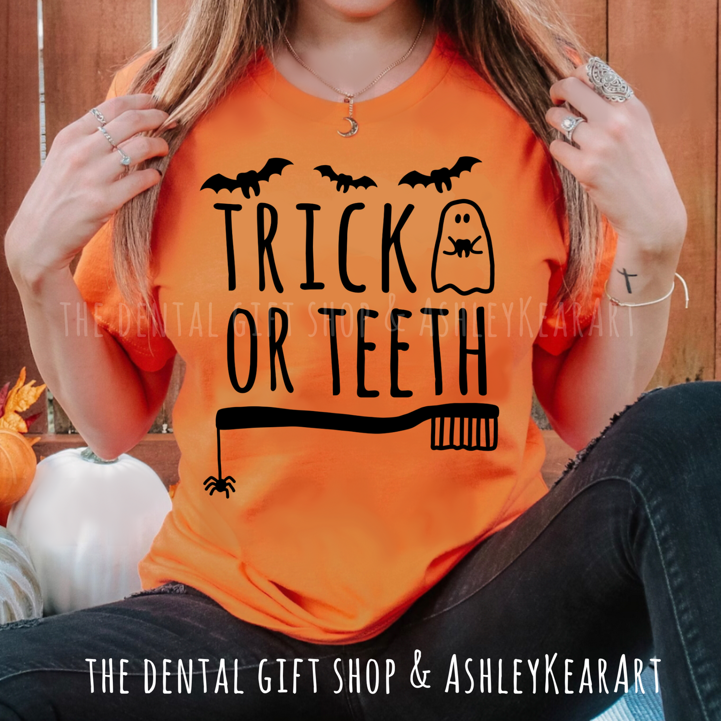 Trick or Teeth Design by AMK Art