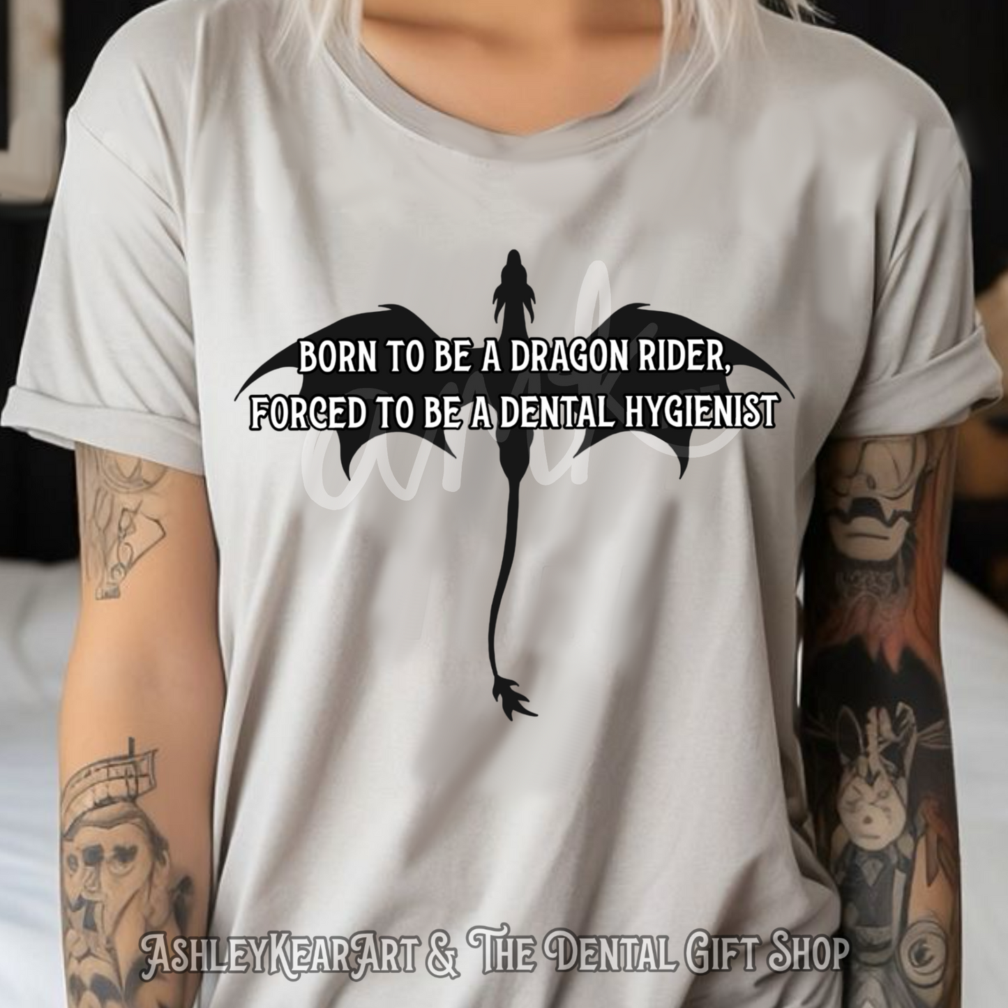 Born to Be a Dragon Design by AMK ART