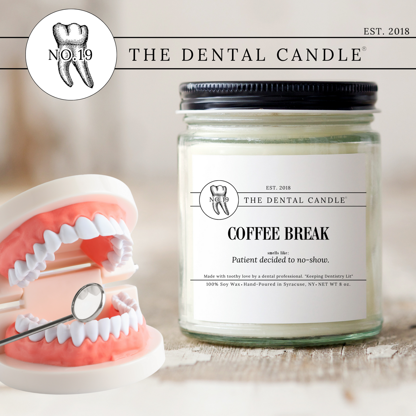 No. 19 "Coffee Break" Dental Candle®