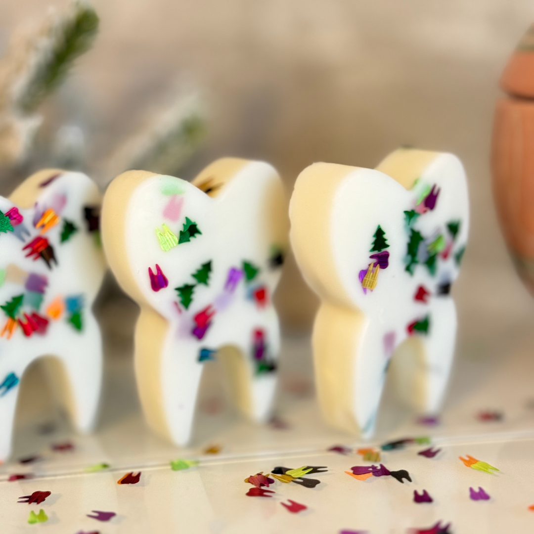 "Oh, Christmas Teeth." Molar Wax Melts, The Dental Candle® Collection