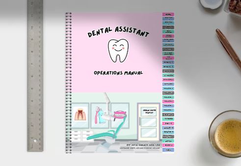 Dental Assistant Operations Manual for Goodnotes or Keynote Download