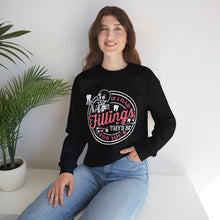 Load image into Gallery viewer, &quot;Fillings&quot; Black Crewneck Sweatshirt by AMK Art

