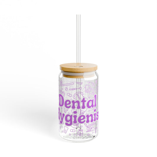 Dental Hygienist Glass, Dental Hygienist Coffee Mug,