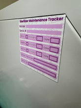 Load image into Gallery viewer, Sterilizer Maintenance Tracker Magnet
