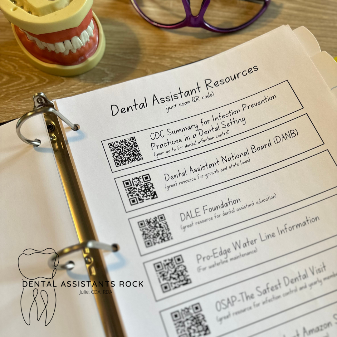 Dental Assistant Chairside Operations Manual (Fillable PDF)