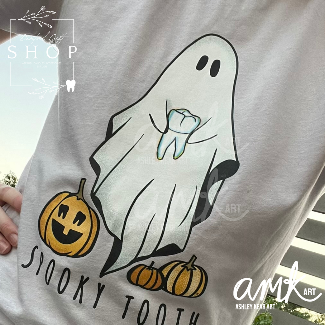Spooky Tooth Tee (Light Lavender)