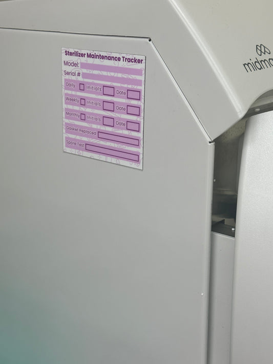 Sterilizer Maintenance Tracker Magnet