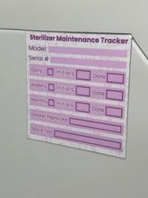 Load image into Gallery viewer, Sterilizer Maintenance Tracker Magnet
