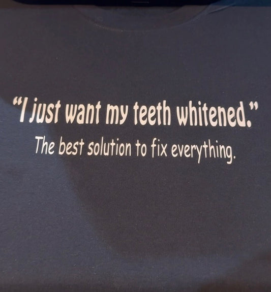 Whitened Tee or Sweatshirt