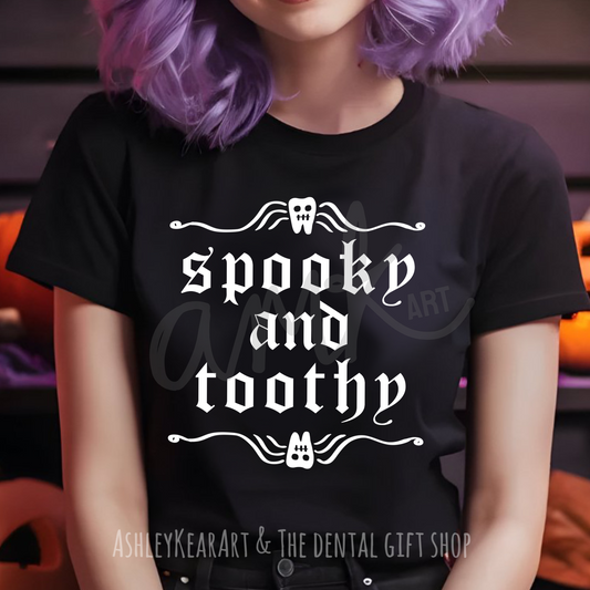 "Spooky & Toothy" Art by AMK ART