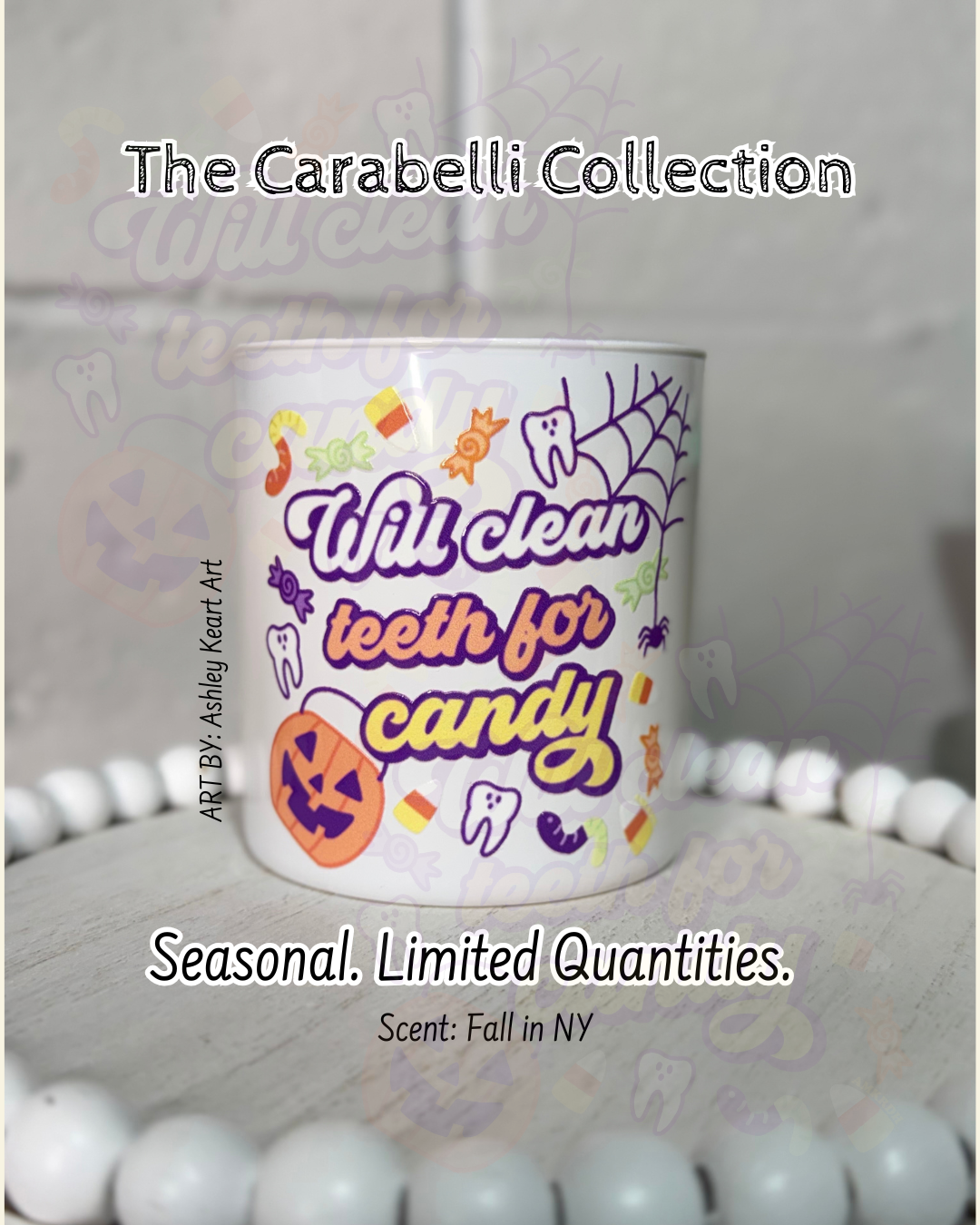 Will Clean Teeth: The Carabelli Collection with AMK Art.