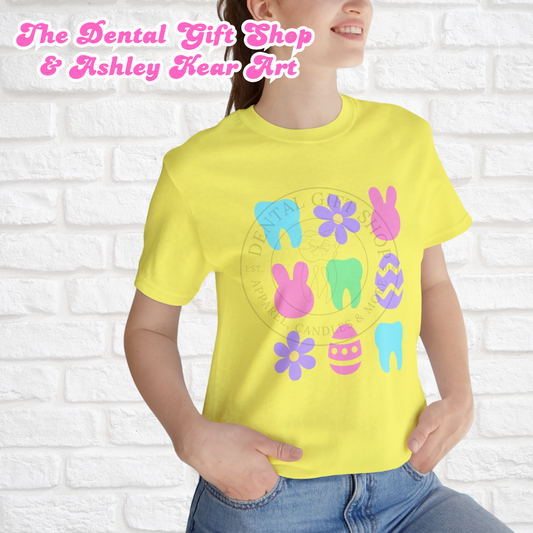 Dental Easter Fun Tee, Design by AMK Art