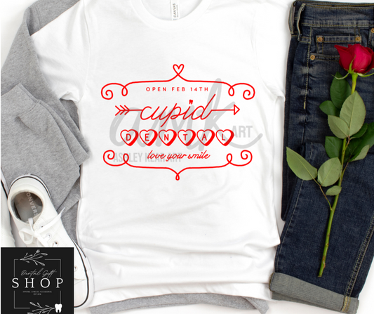 Cupid's Dental Office White with Red