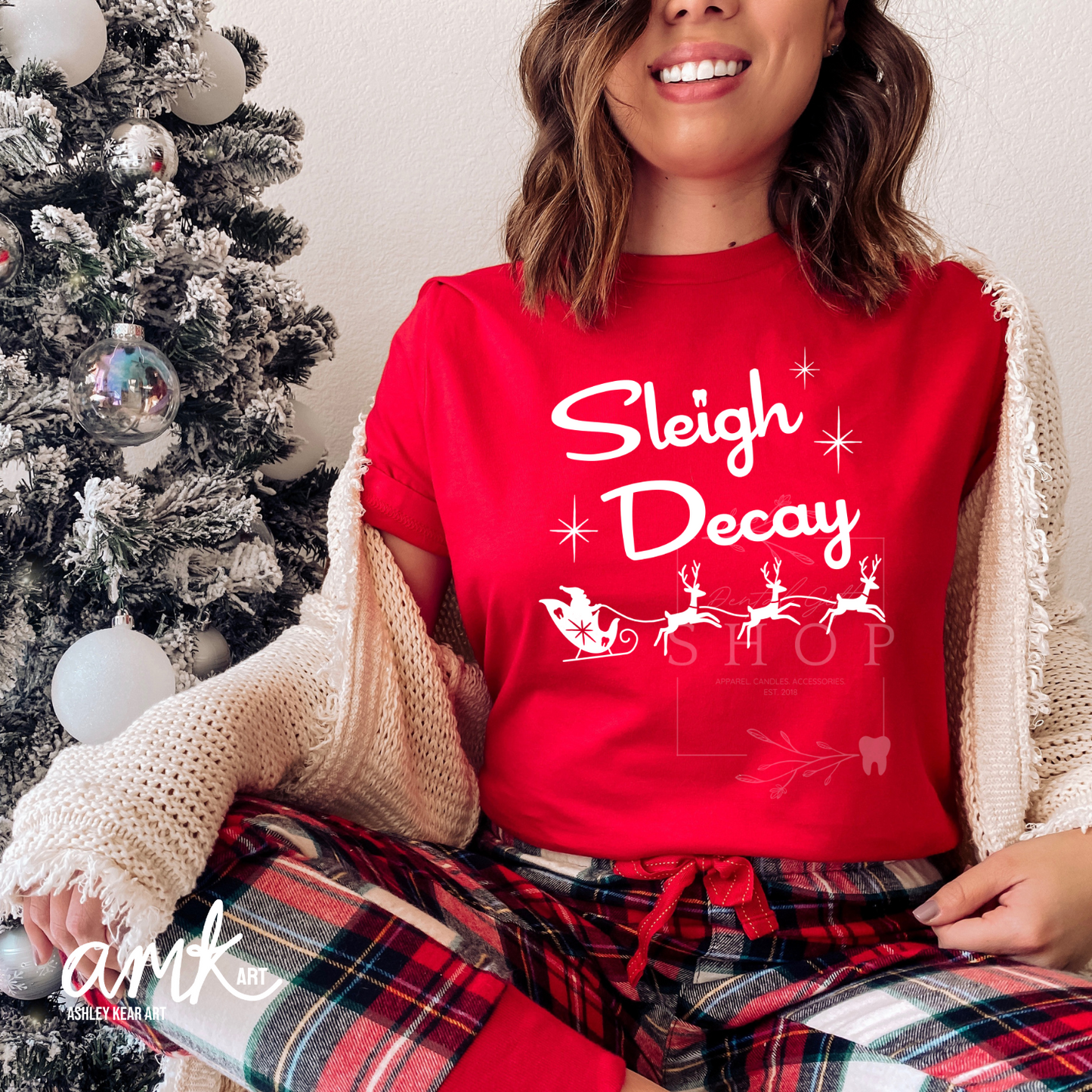 Sleigh Decay Shirt Design by AMK ART