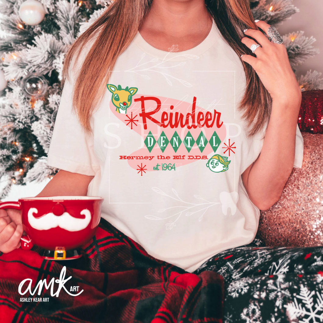 Reindeer Dental Shirt 2023