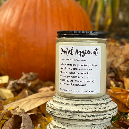 Dental Hygienist Gift, Dental Candle, Dental Hygienist Candle, Dental Gift for Hygienist