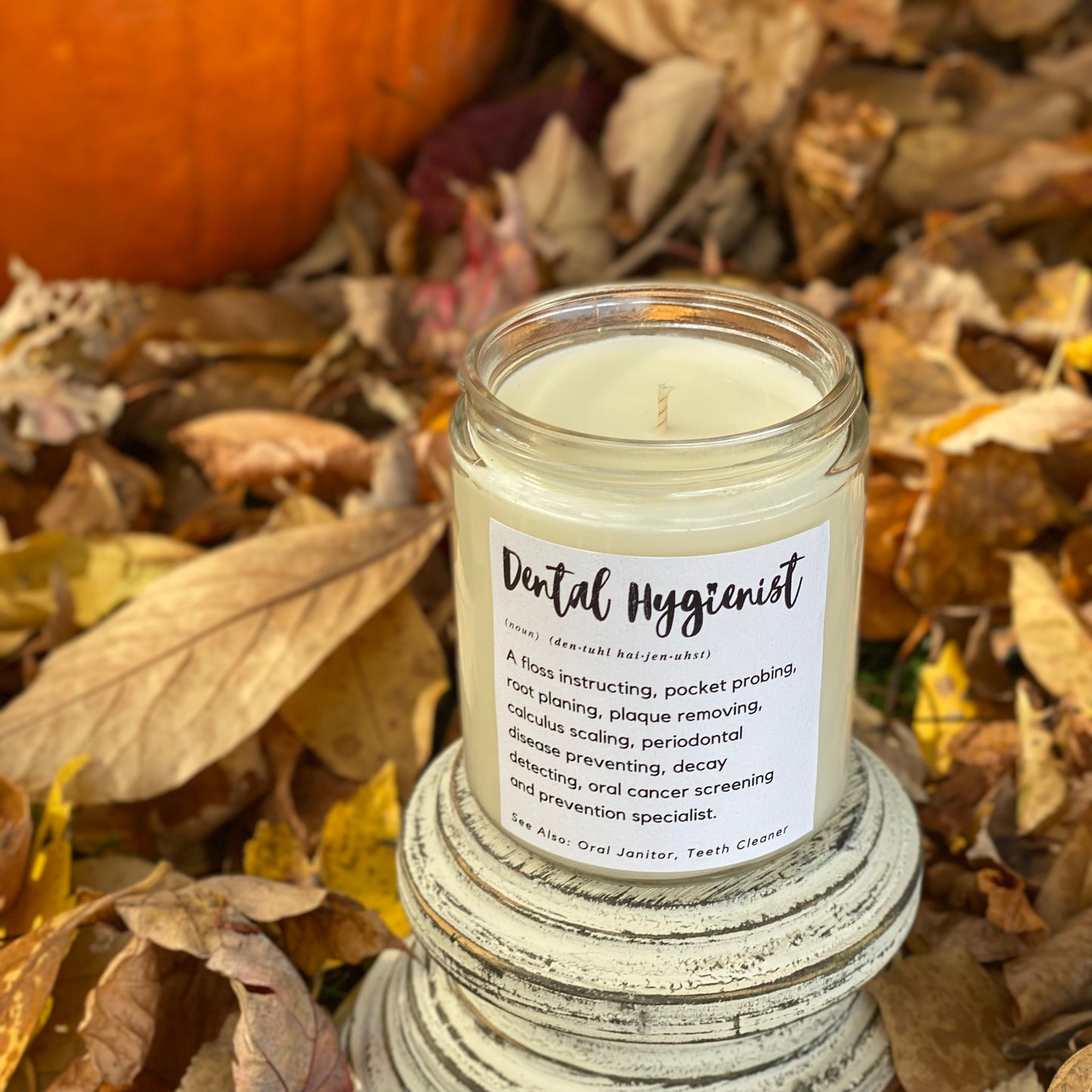 Dental Hygienist Gift, Dental Candle, Dental Hygienist Candle, Dental Gift for Hygienist